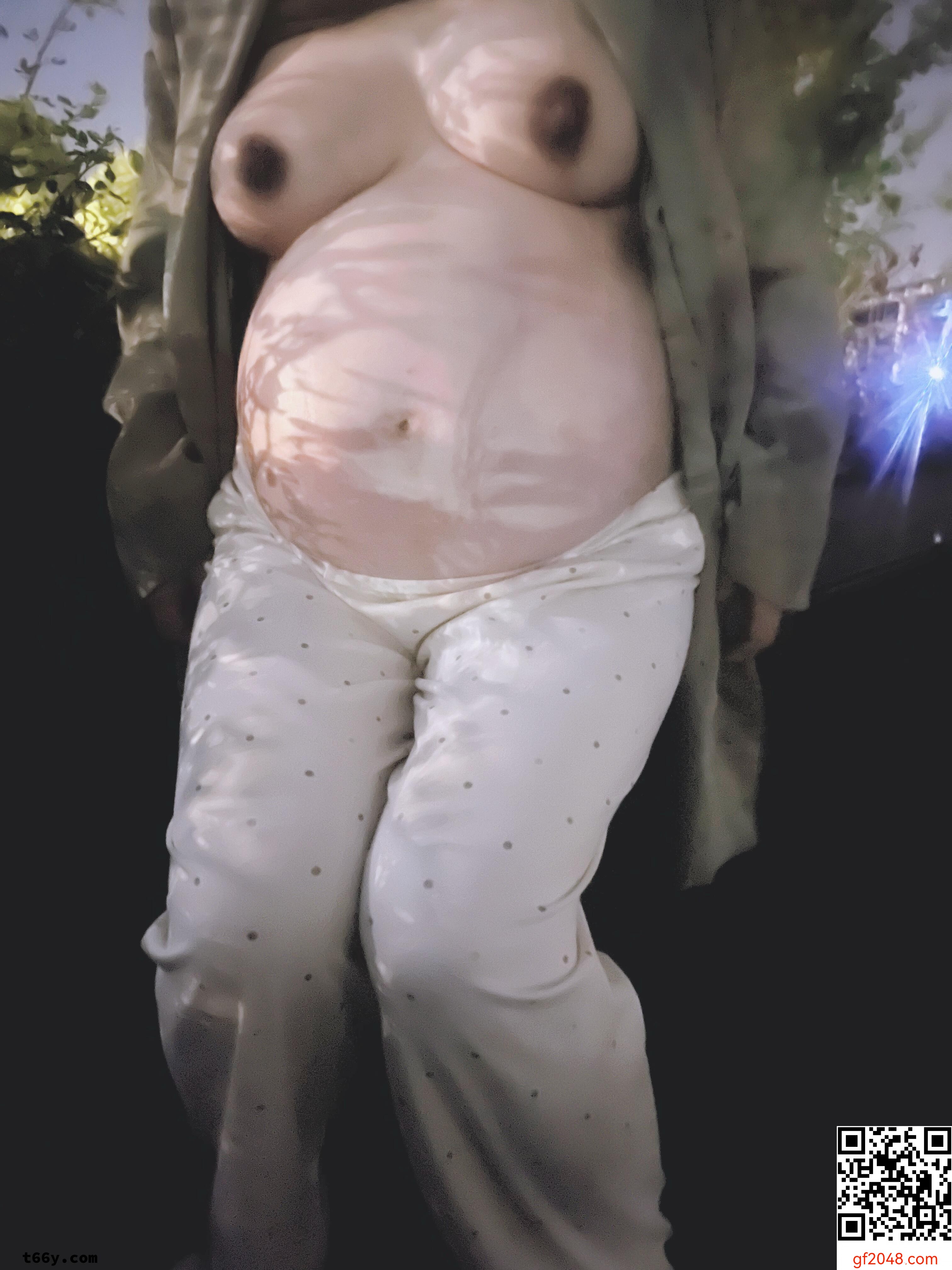 [原创][手势验证] 怀孕老婆第一贴，她怀孕时，不同阶段的露出照片 [39P]