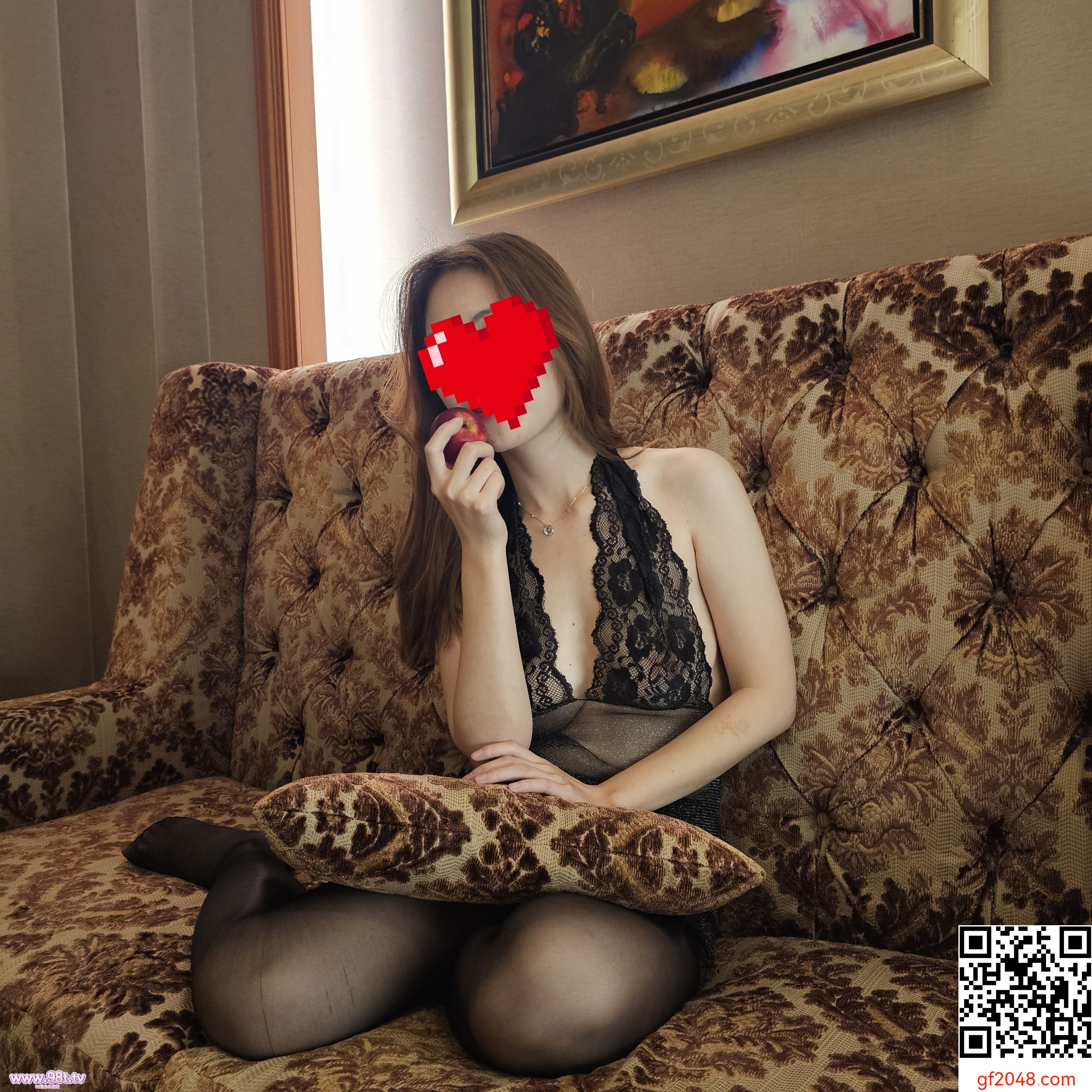 【小明原创】反差巨乳肥臀淫妻 第四弹 黑色挂脖大奶 榨精机器女仆【29P+手势验证】