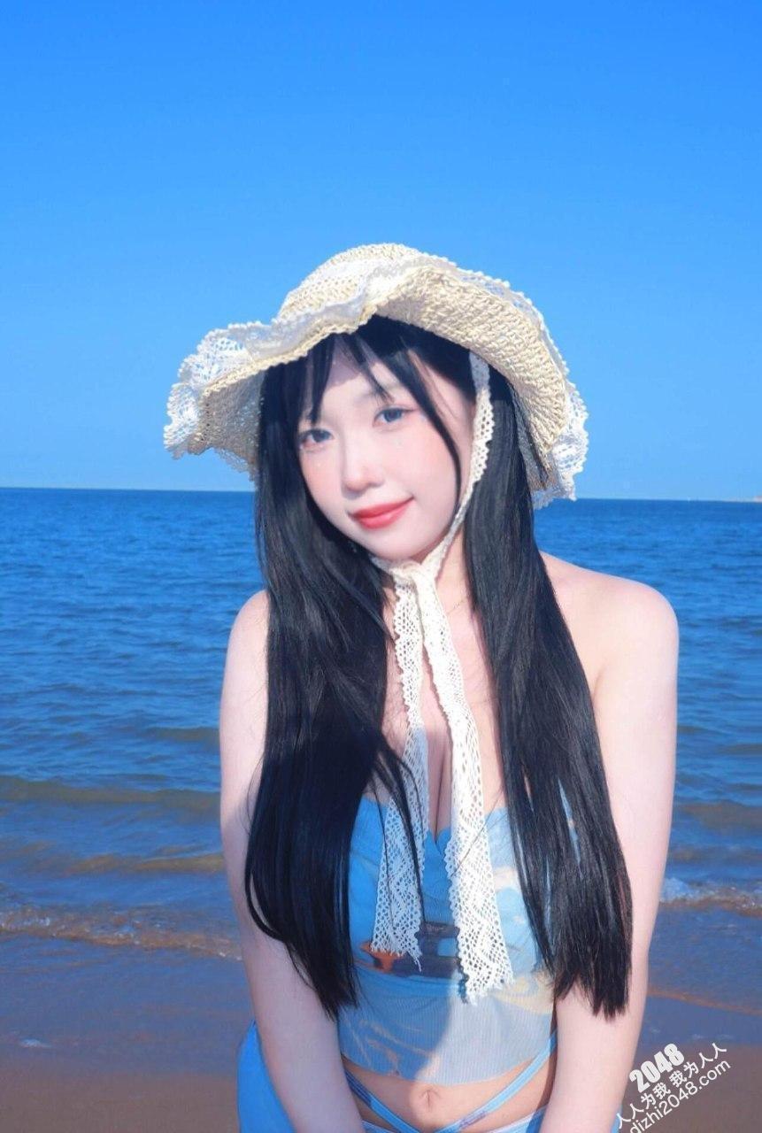 【20P】可爱多多杨 秘语空间No.040期  蓝纱比基尼