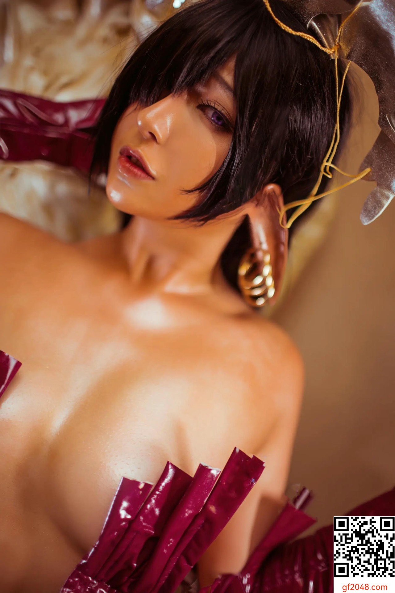 【網路收集系列】[Cosplay]小容仔咕咕咕 - 黑獸女王 奧莉加【23P】