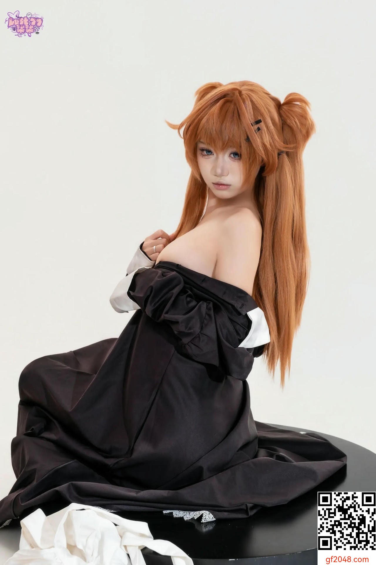 【網路收集系列】[Cosplay]柒柒要乖哦 - EVA 明日香女僕【68P】