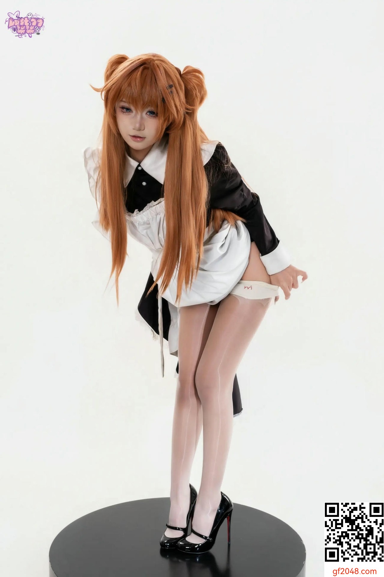 【網路收集系列】[Cosplay]柒柒要乖哦 - EVA 明日香女僕【68P】