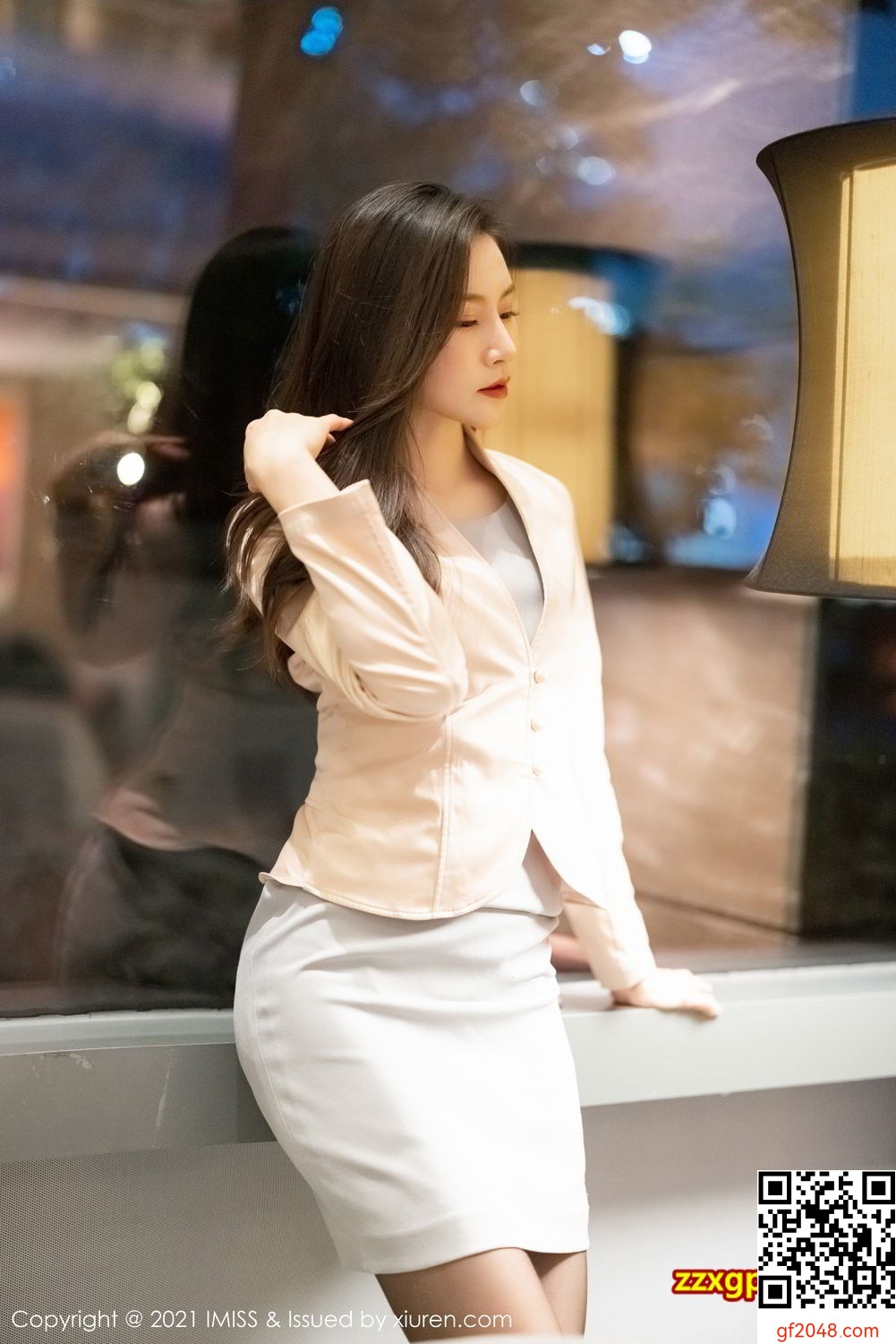 美腿秀12157白领丽人Vanessa[63P]