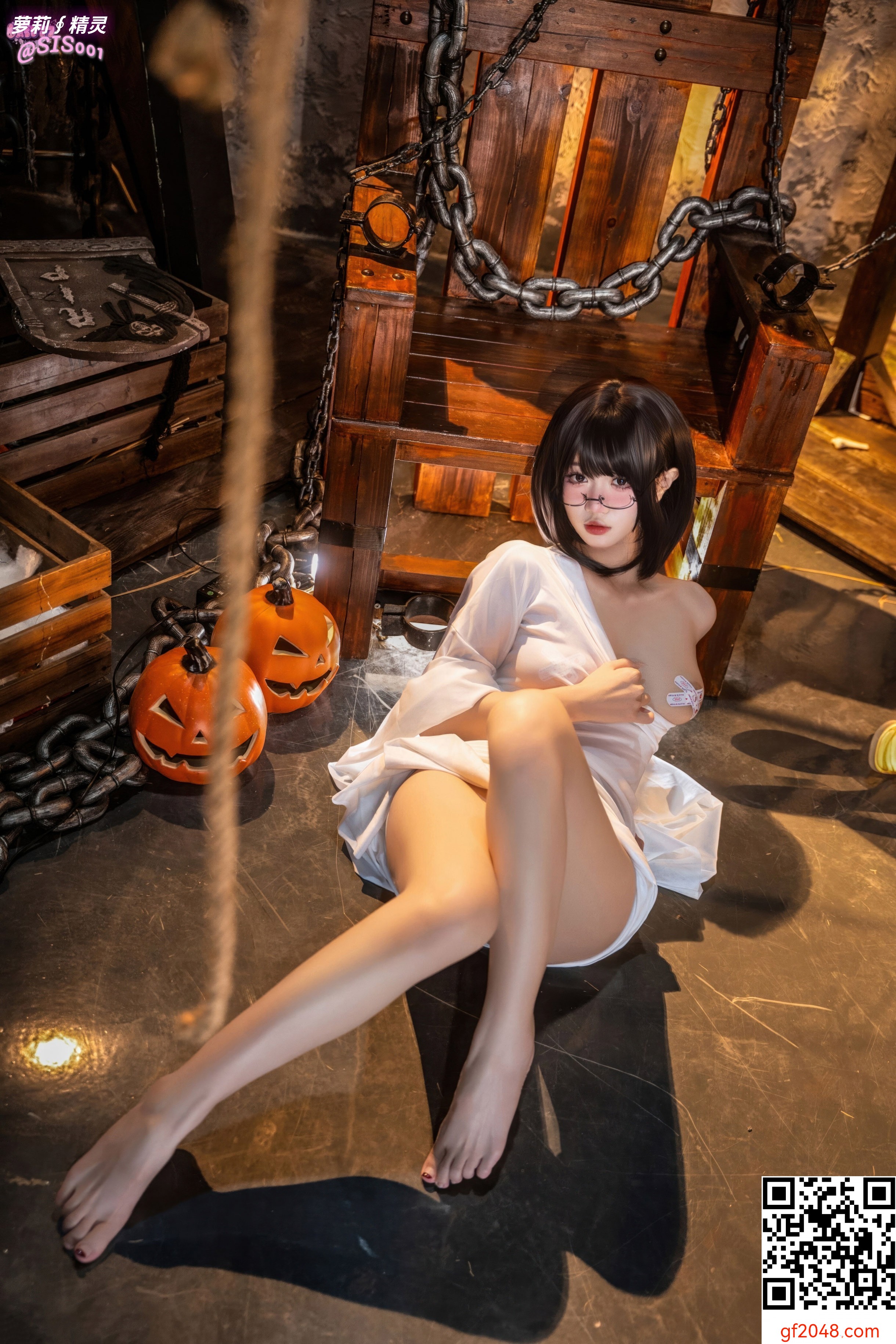 【达人组出品】Coser@柒柒要乖哦 - 幽灵娘 [87P]