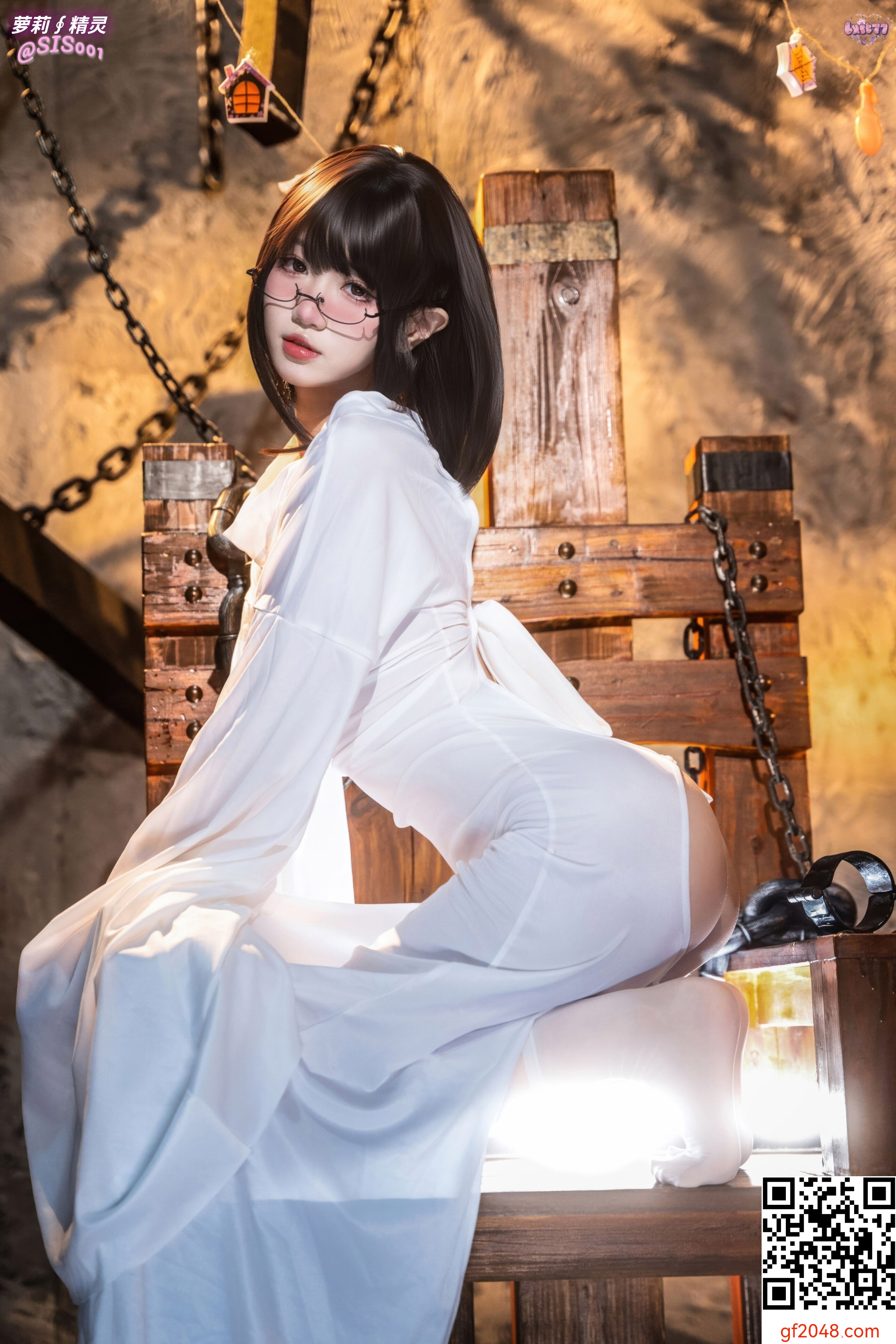 【达人组出品】Coser@柒柒要乖哦 - 幽灵娘 [87P]