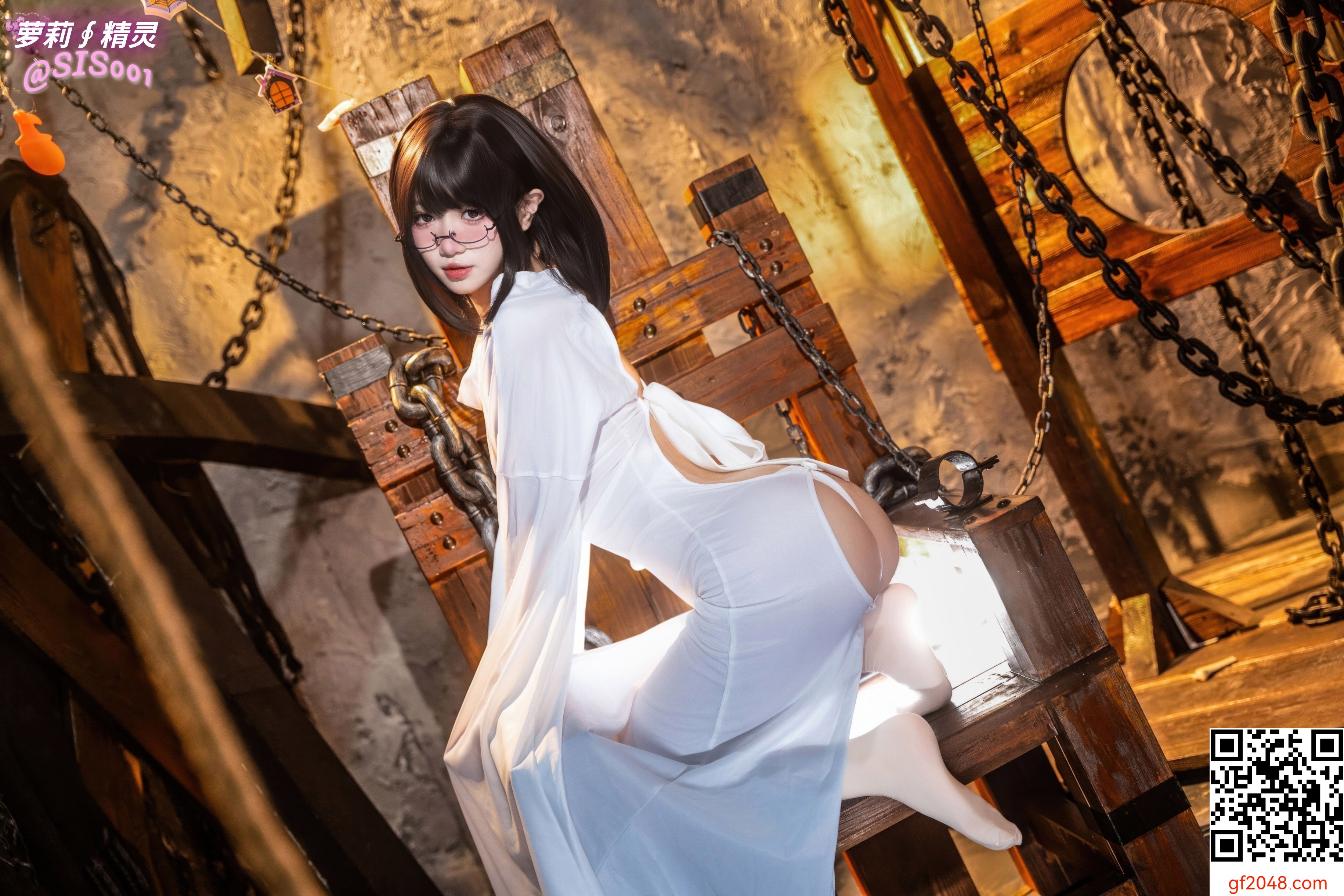 【达人组出品】Coser@柒柒要乖哦 - 幽灵娘 [87P]
