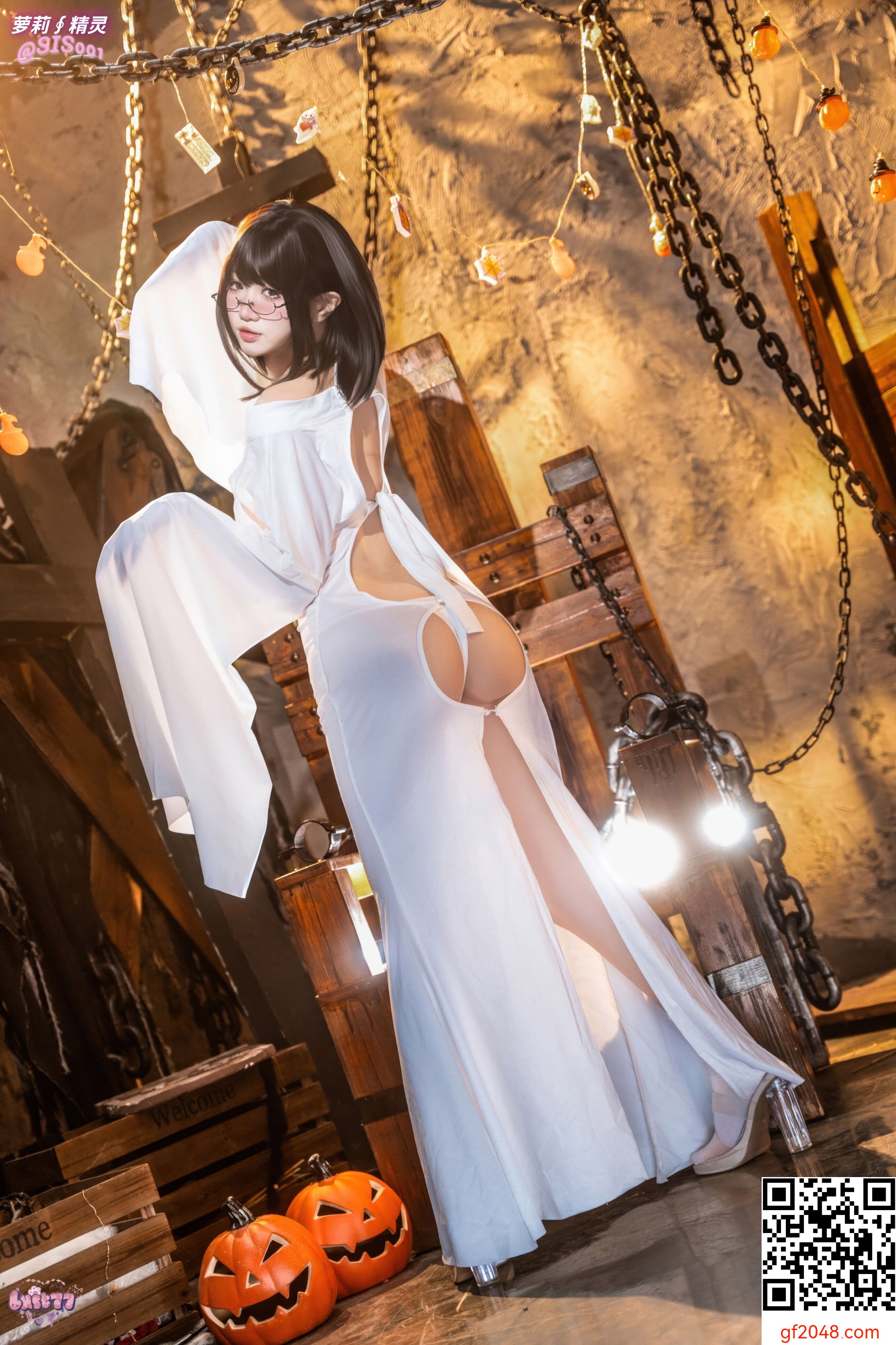 【达人组出品】Coser@柒柒要乖哦 - 幽灵娘 [87P]