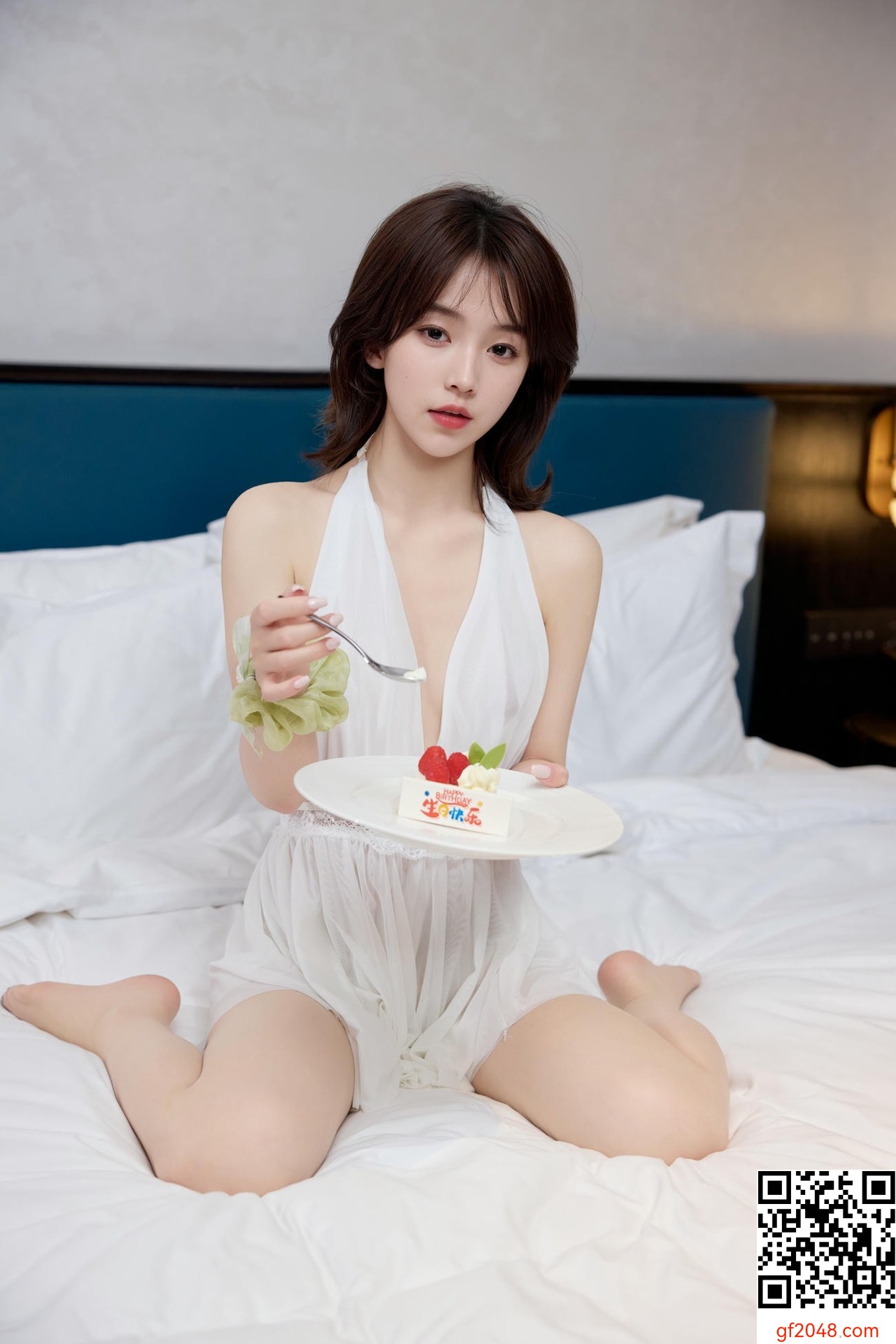 【網路收集系列】 汁汁 - 秀人網 - 模特 她的白色短裙【81P】