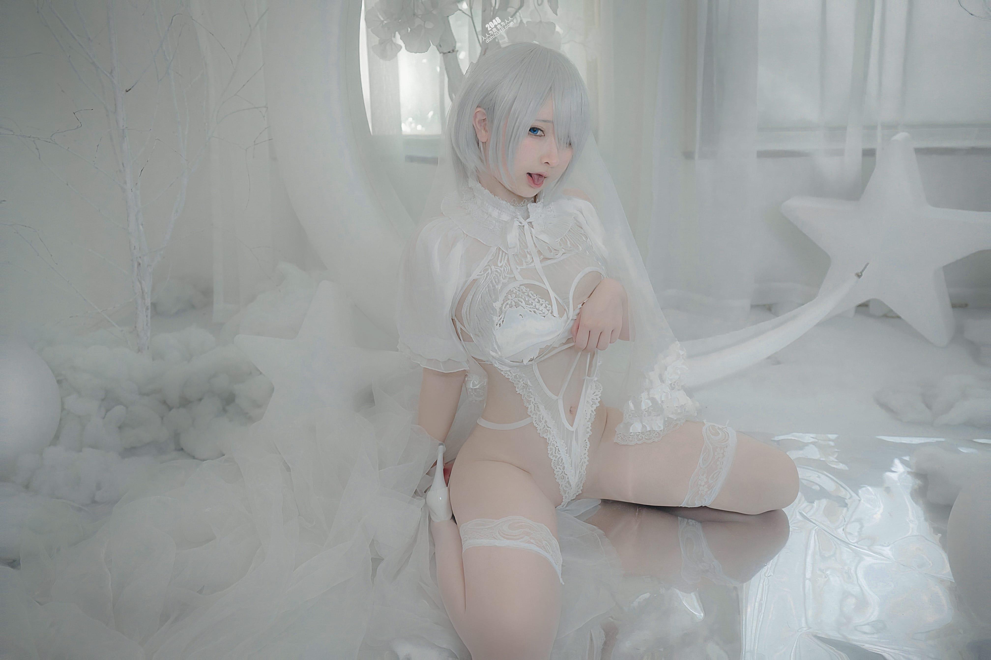 樱梨梨 - 2B白花嫁【24P】