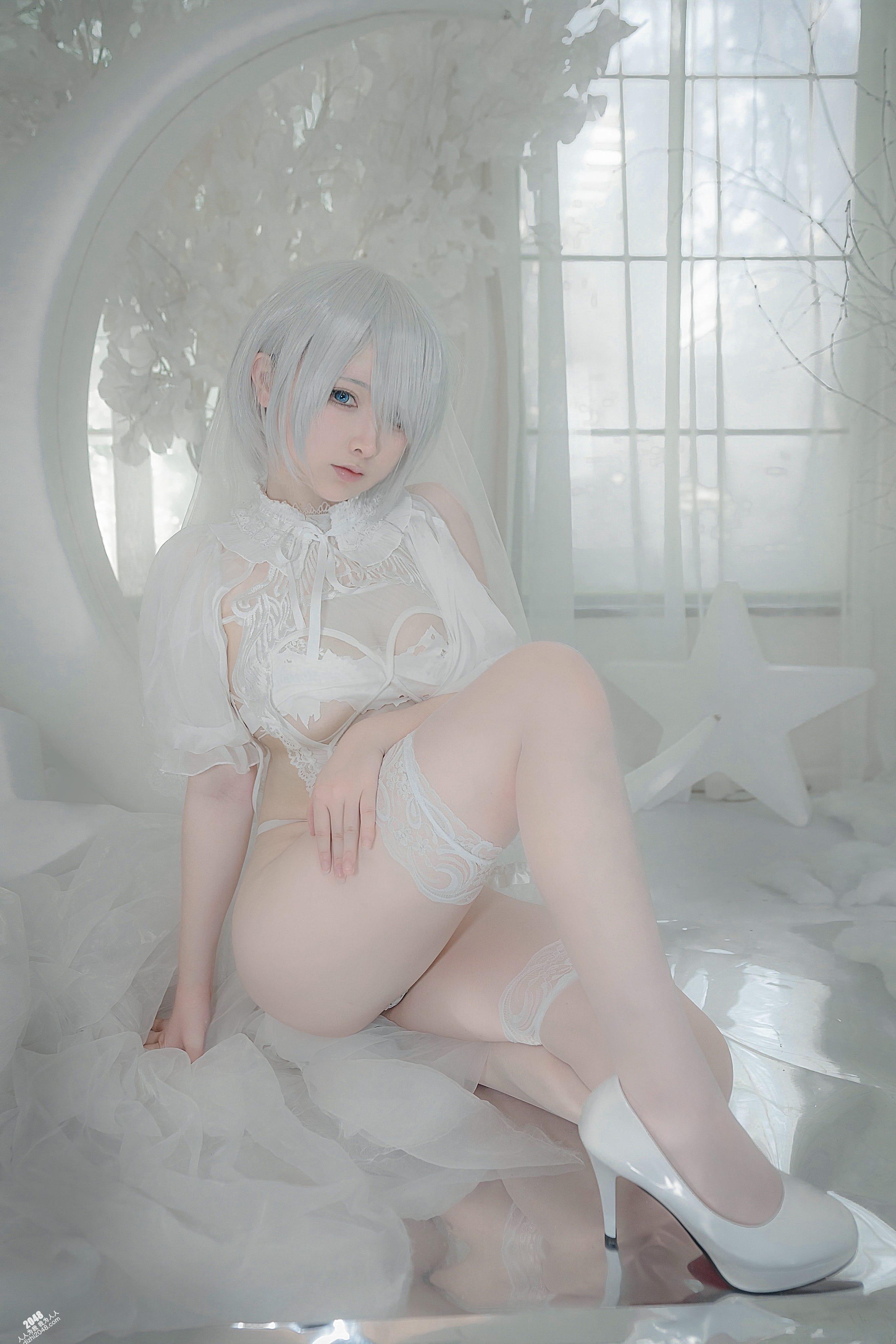 樱梨梨 - 2B白花嫁【24P】