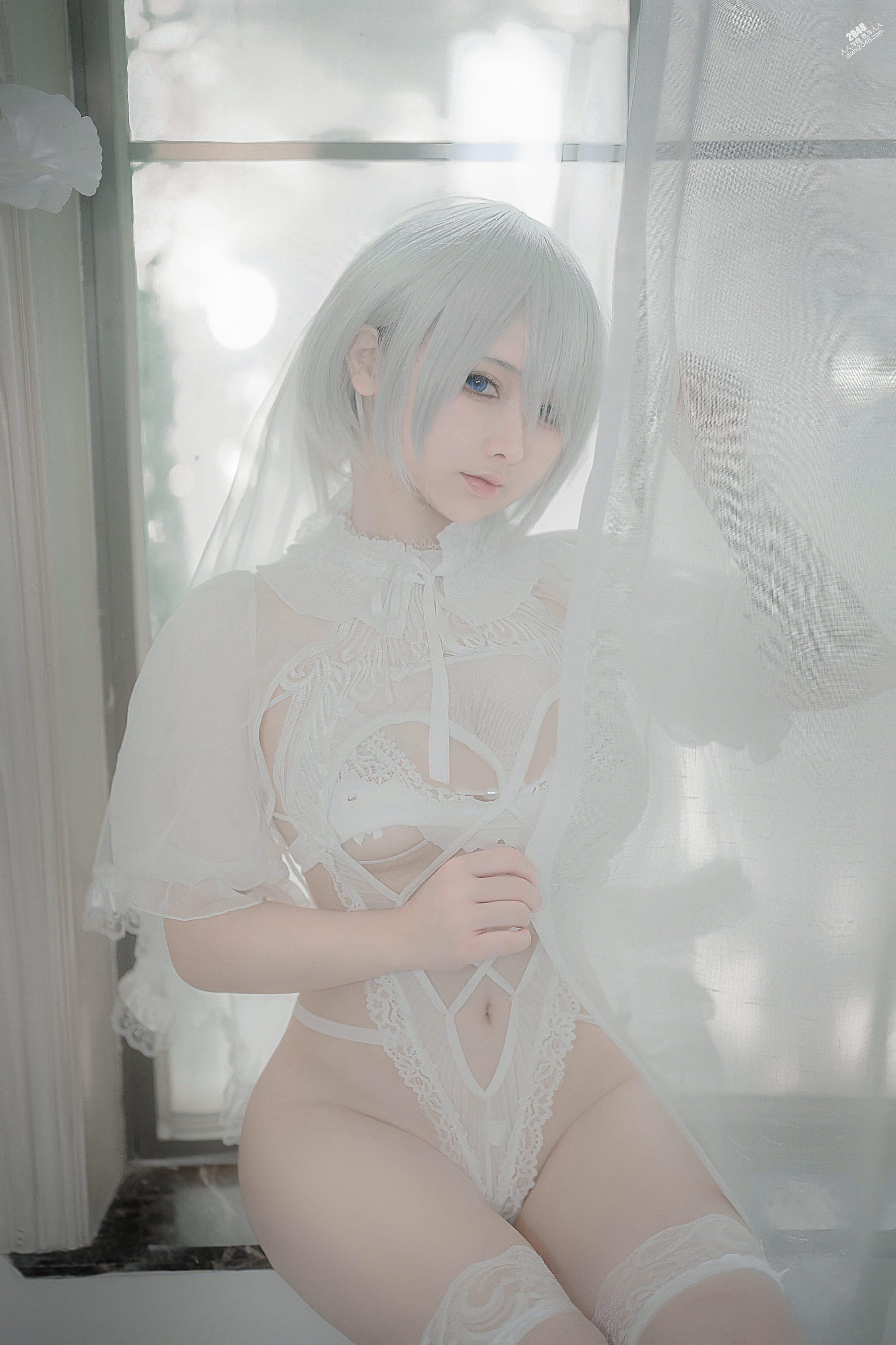 樱梨梨 - 2B白花嫁【24P】