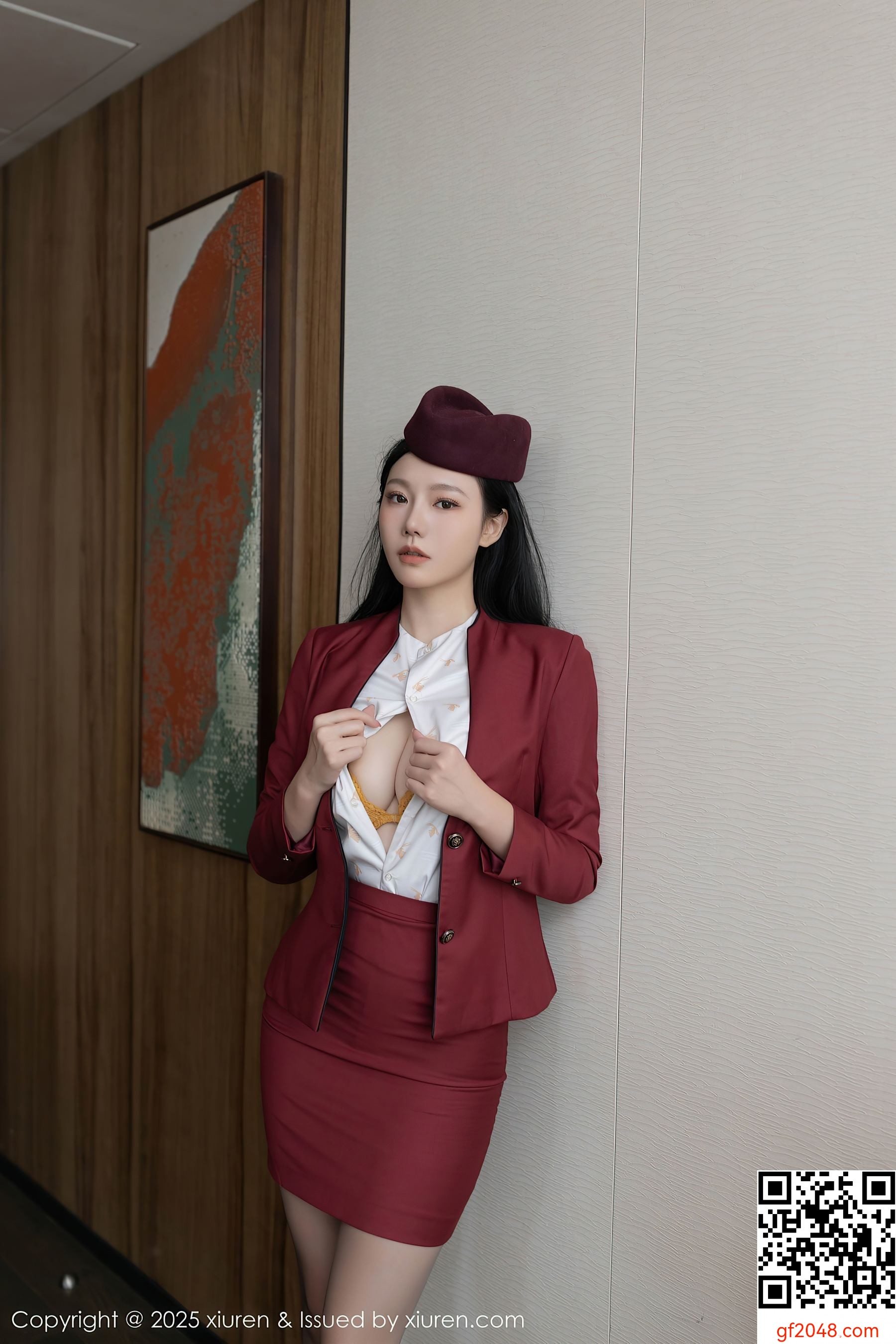 [XiuRen秀人网] No.10333 安然anran 空姐制服