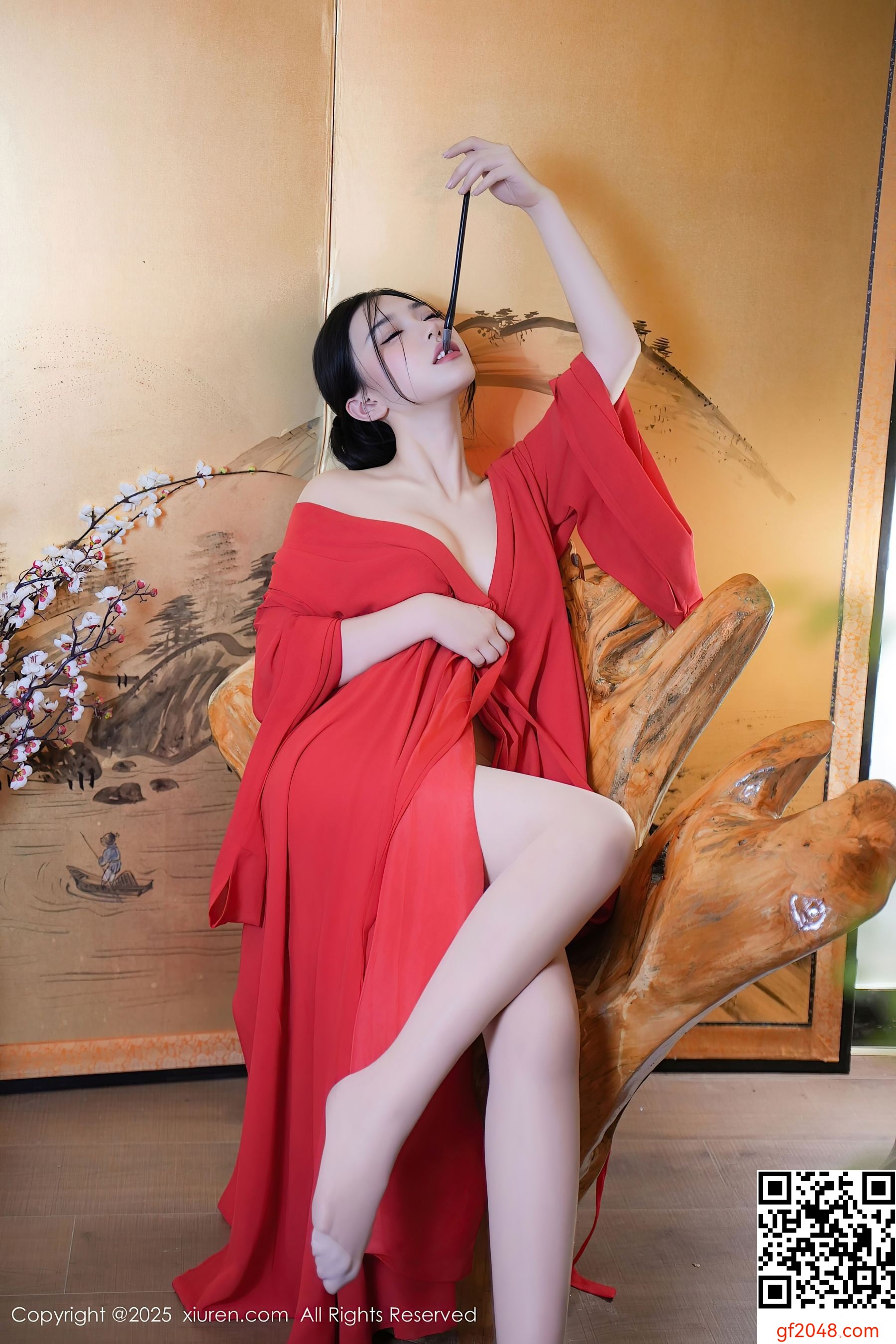 [XiuRen秀人网] No.9890 妙可可Cheese 美腿丝袜