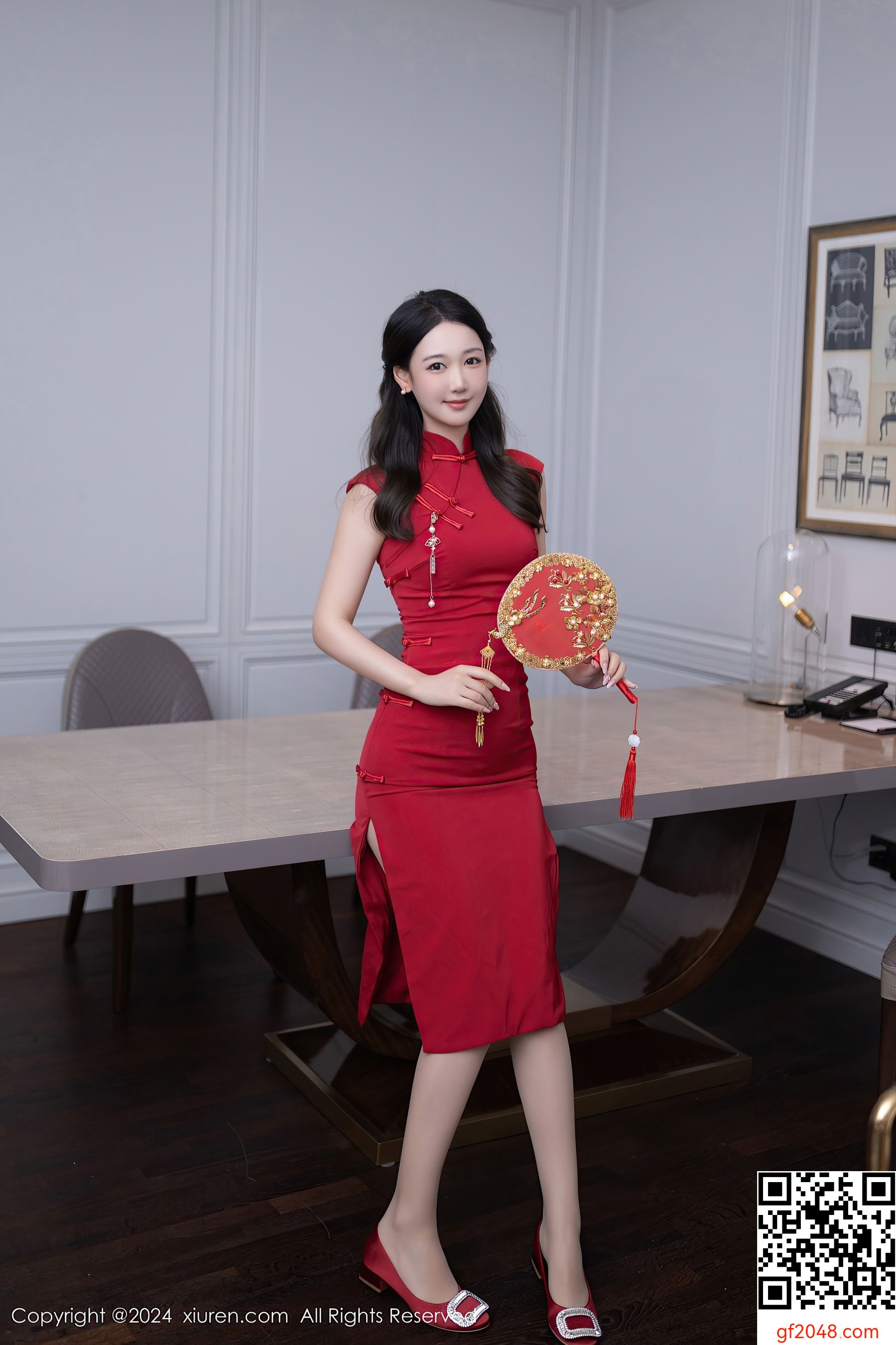 [XiuRen秀人网] No.9463 唐安琪 丝袜美腿