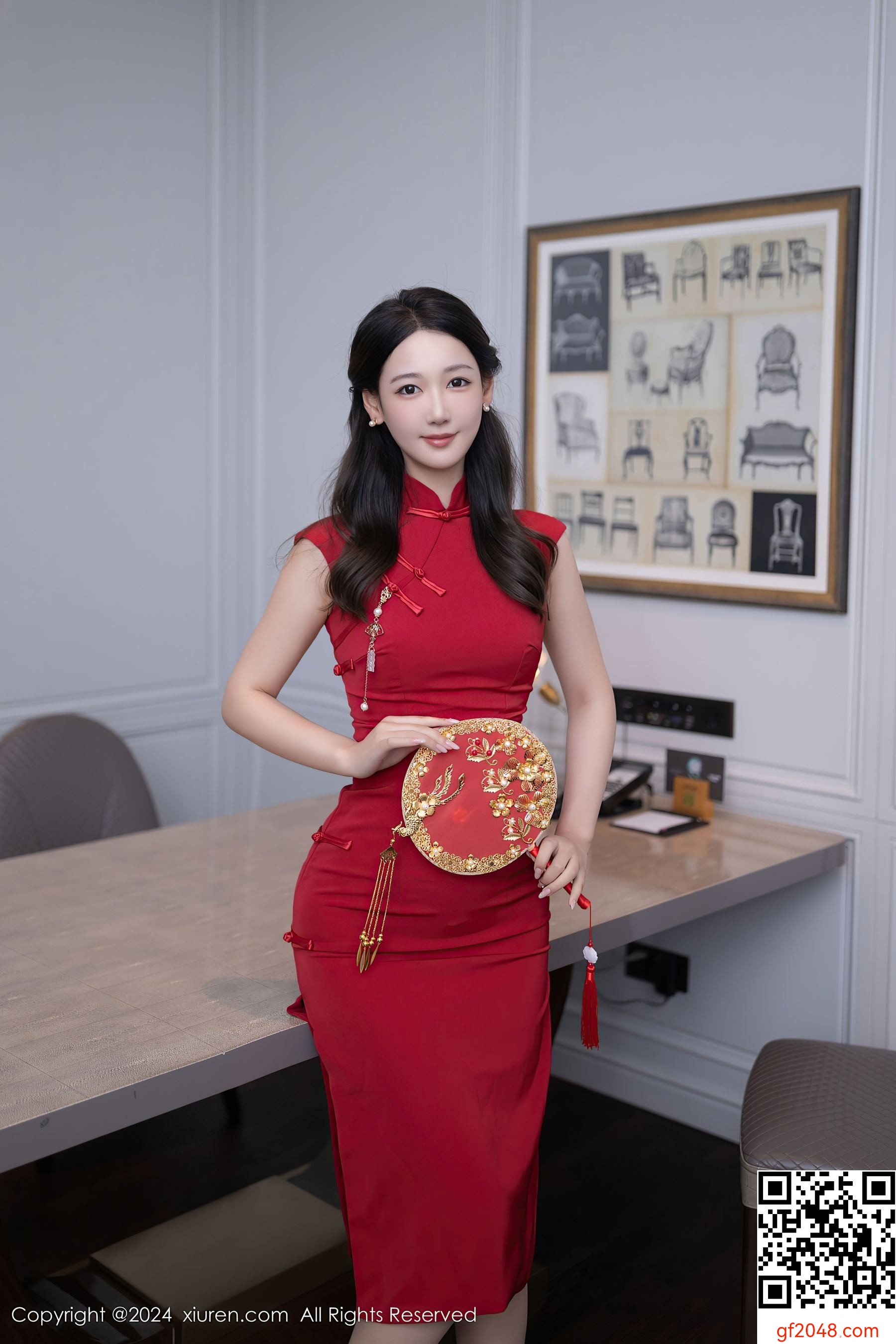 [XiuRen秀人网] No.9463 唐安琪 丝袜美腿