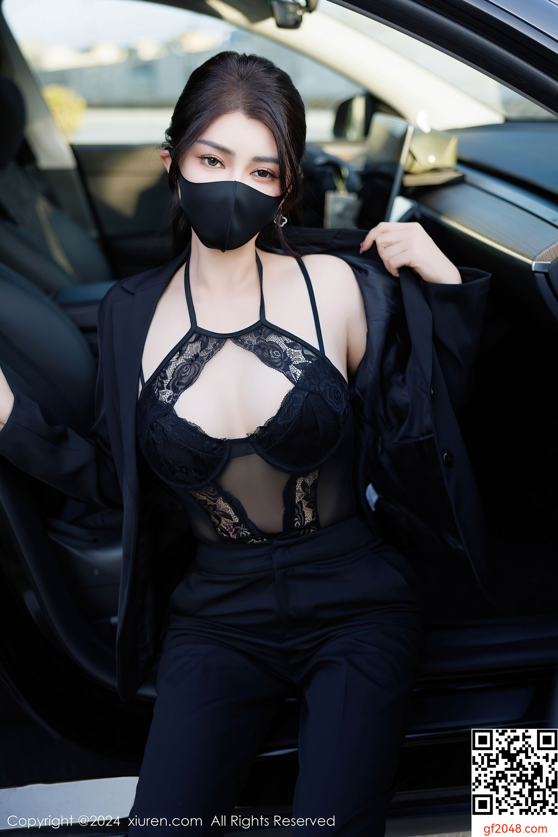 [XiuRen秀人网] No.9405 凯竹Quinn 黑丝美腿