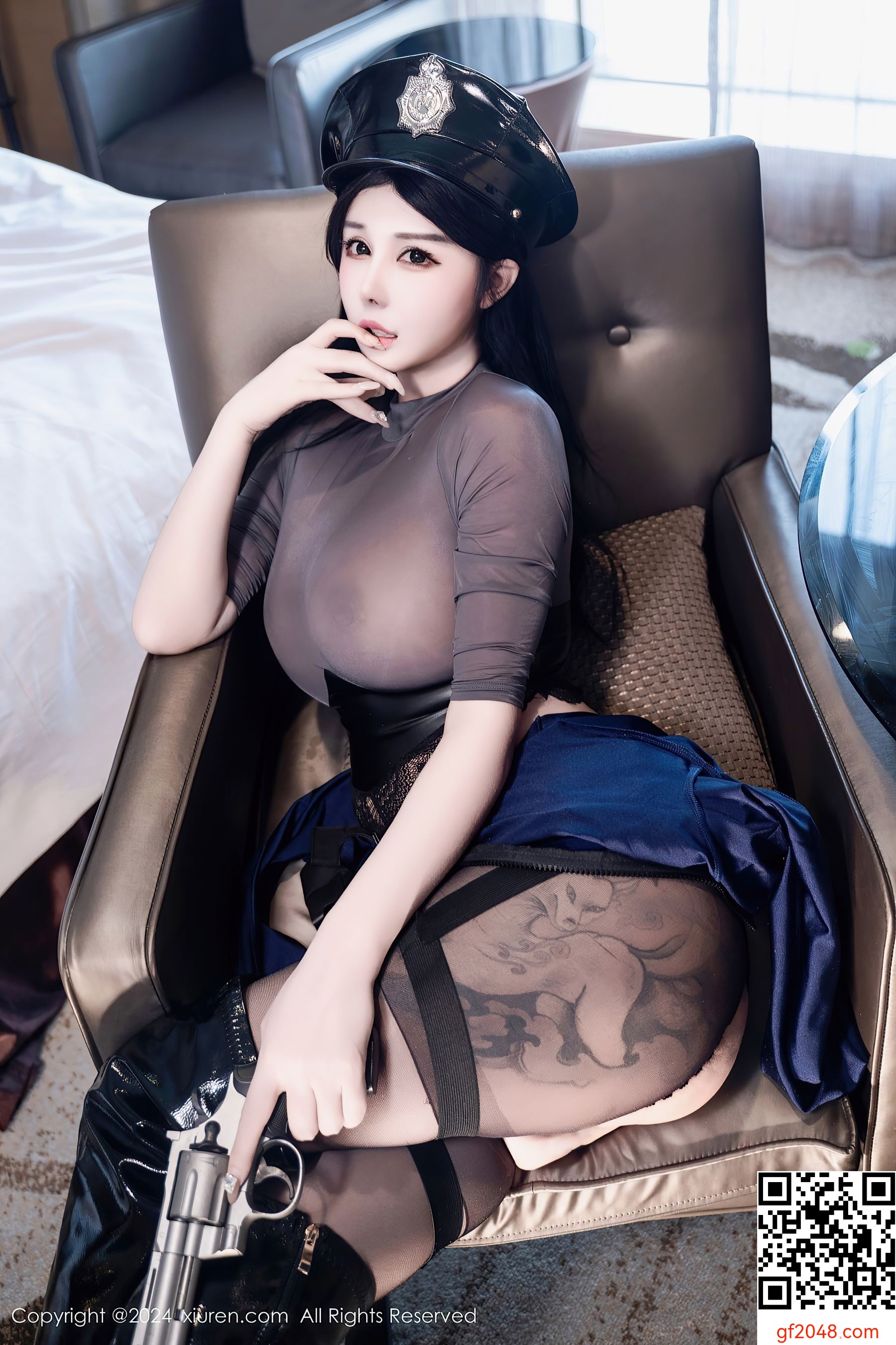[XiuRen秀人网] No.8789 陈芊儿 黑丝美腿