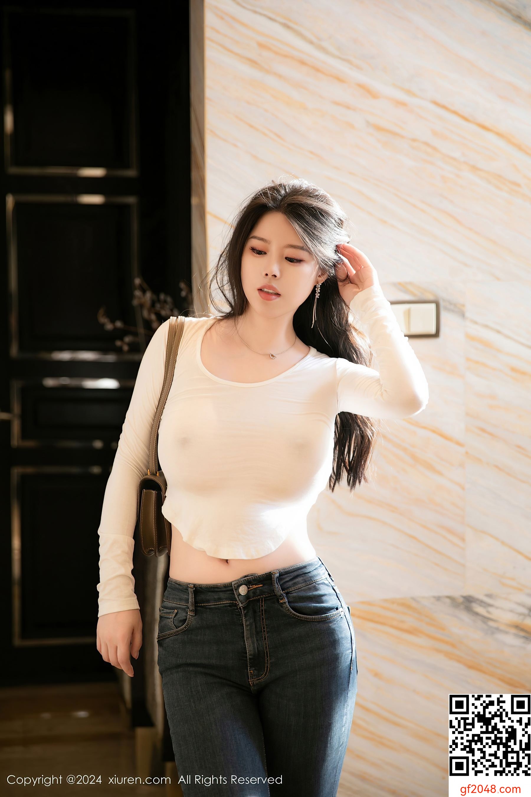 [XiuRen秀人网] No.8618 白茹雪abby 黑丝美腿