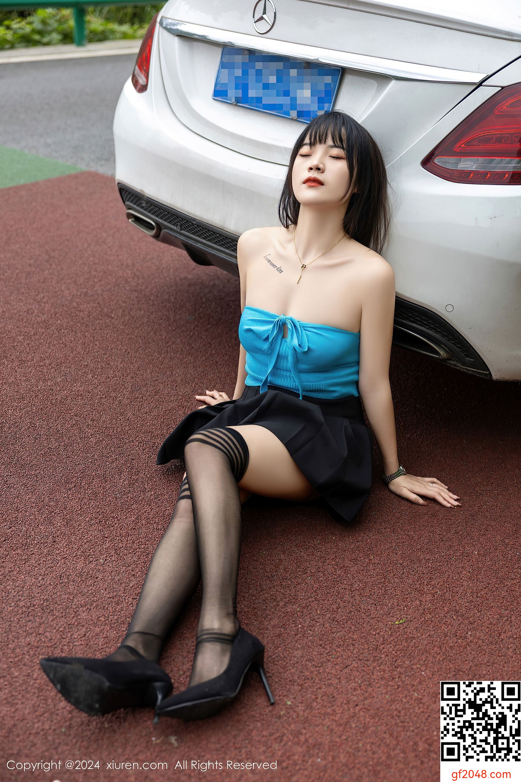 [XiuRen秀人网] No.8586 唐安诺 黑丝美腿