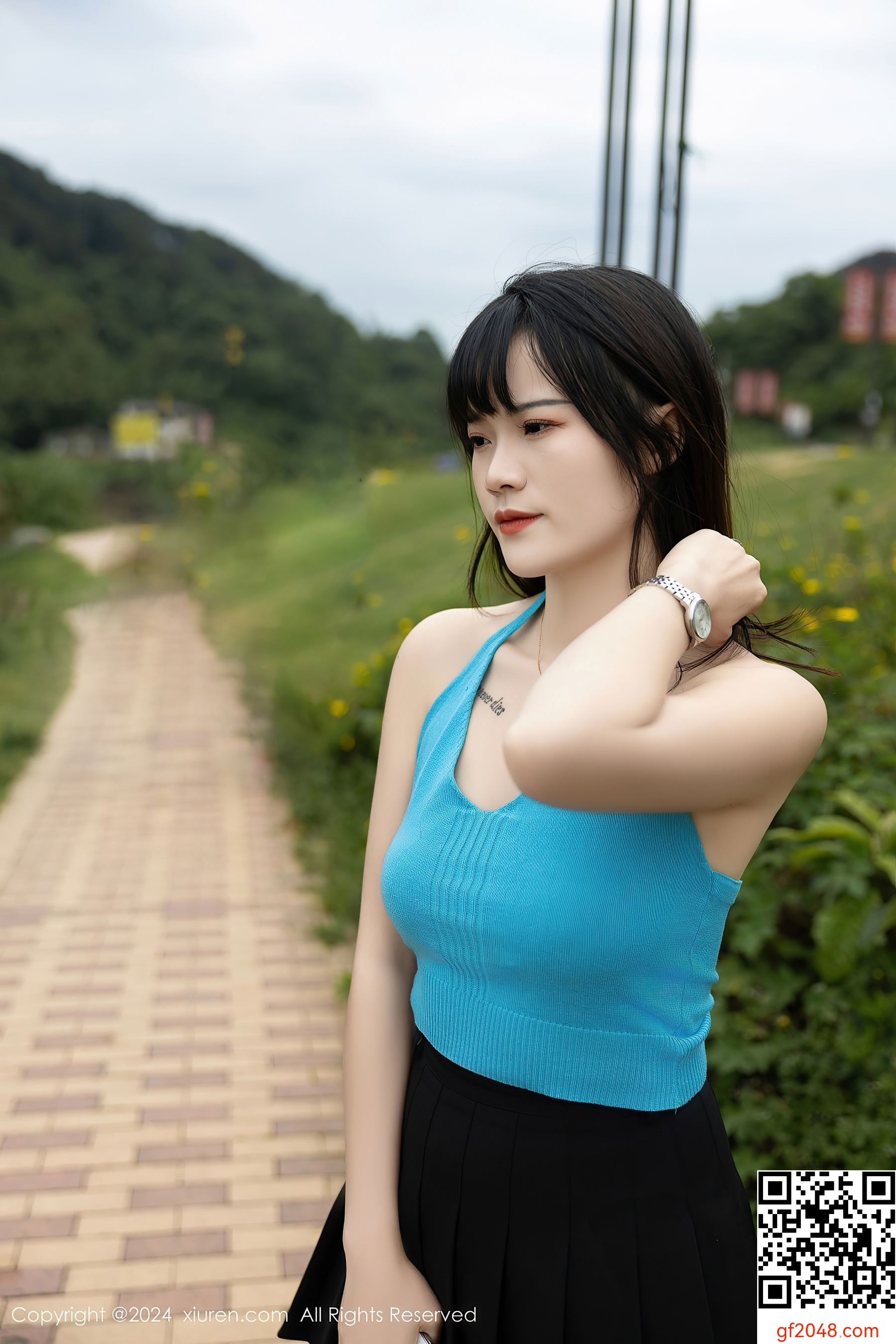 [XiuRen秀人网] No.8586 唐安诺 黑丝美腿
