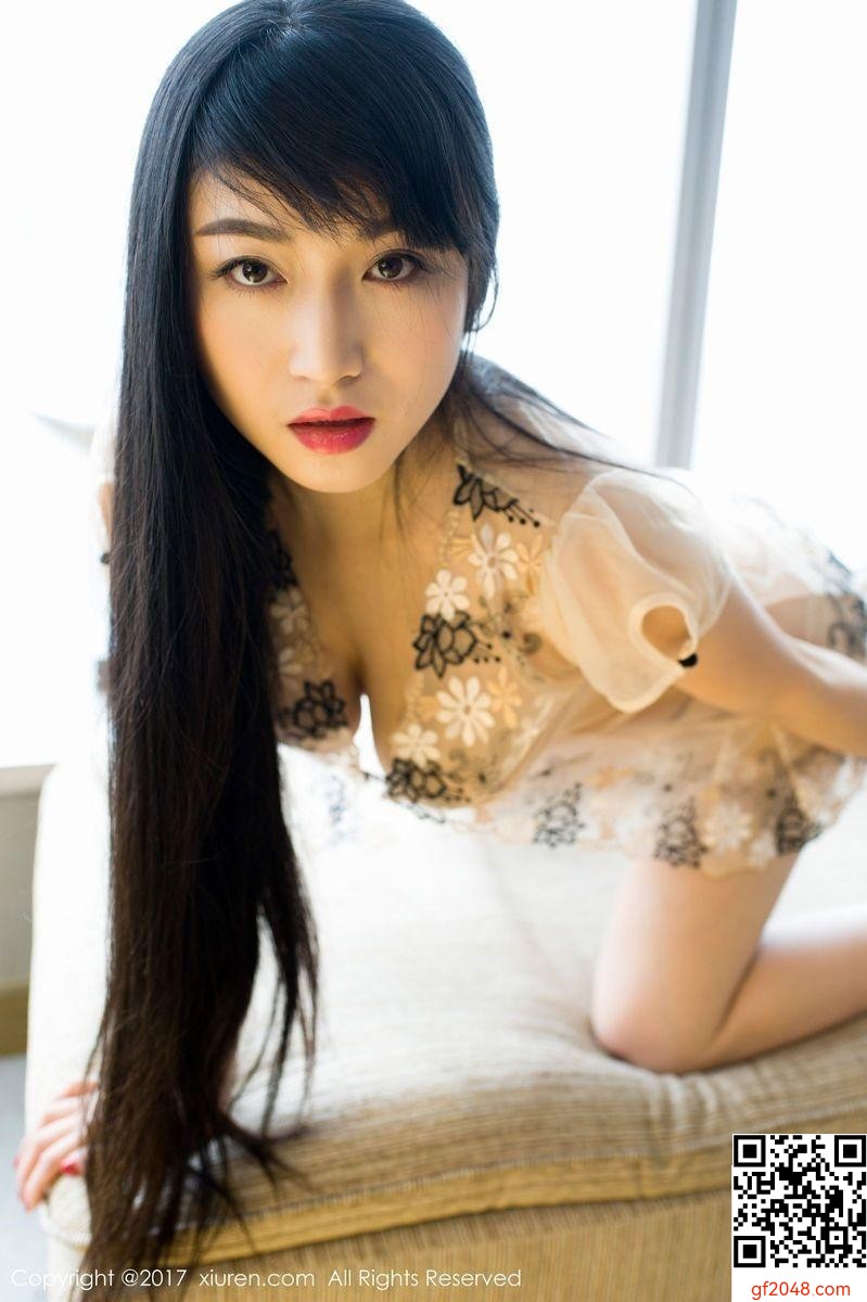 大胸美女楊玉奴黑色蕾絲中空情趣連體衣誘惑 (44P)