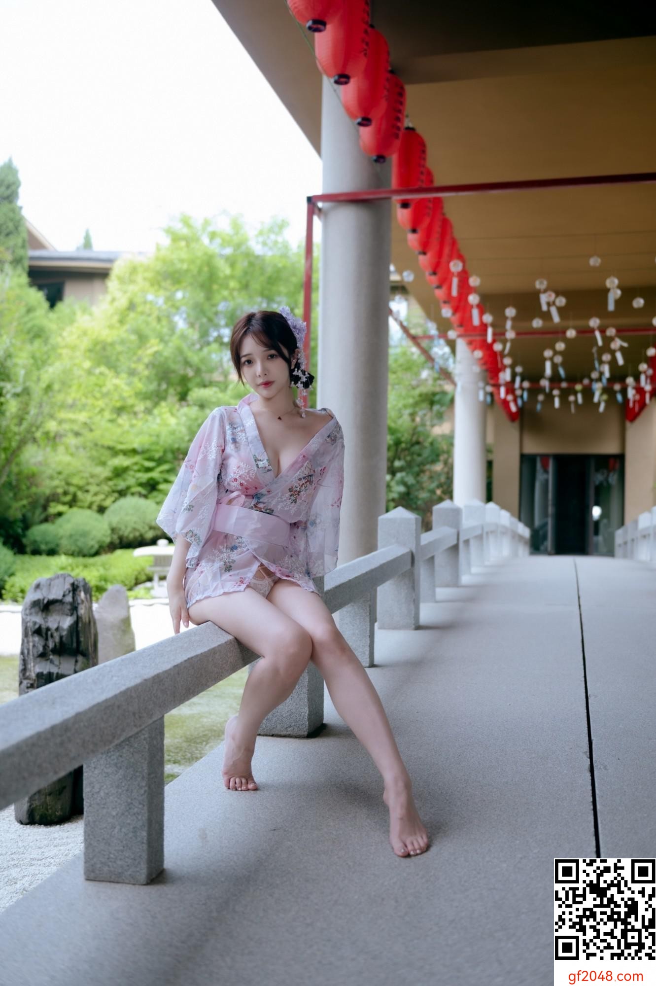 雯妹 – 和風庭院 (68P)