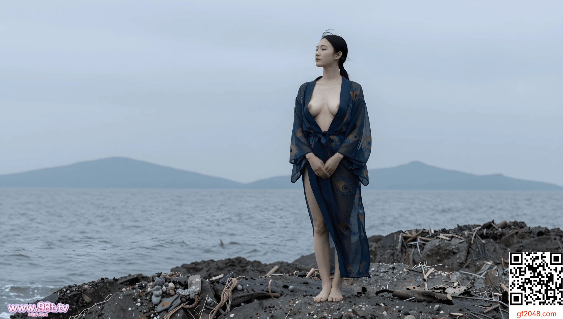 幻姬物语 - 雾湖孤伞，薄纱下美好的双乳[31P]