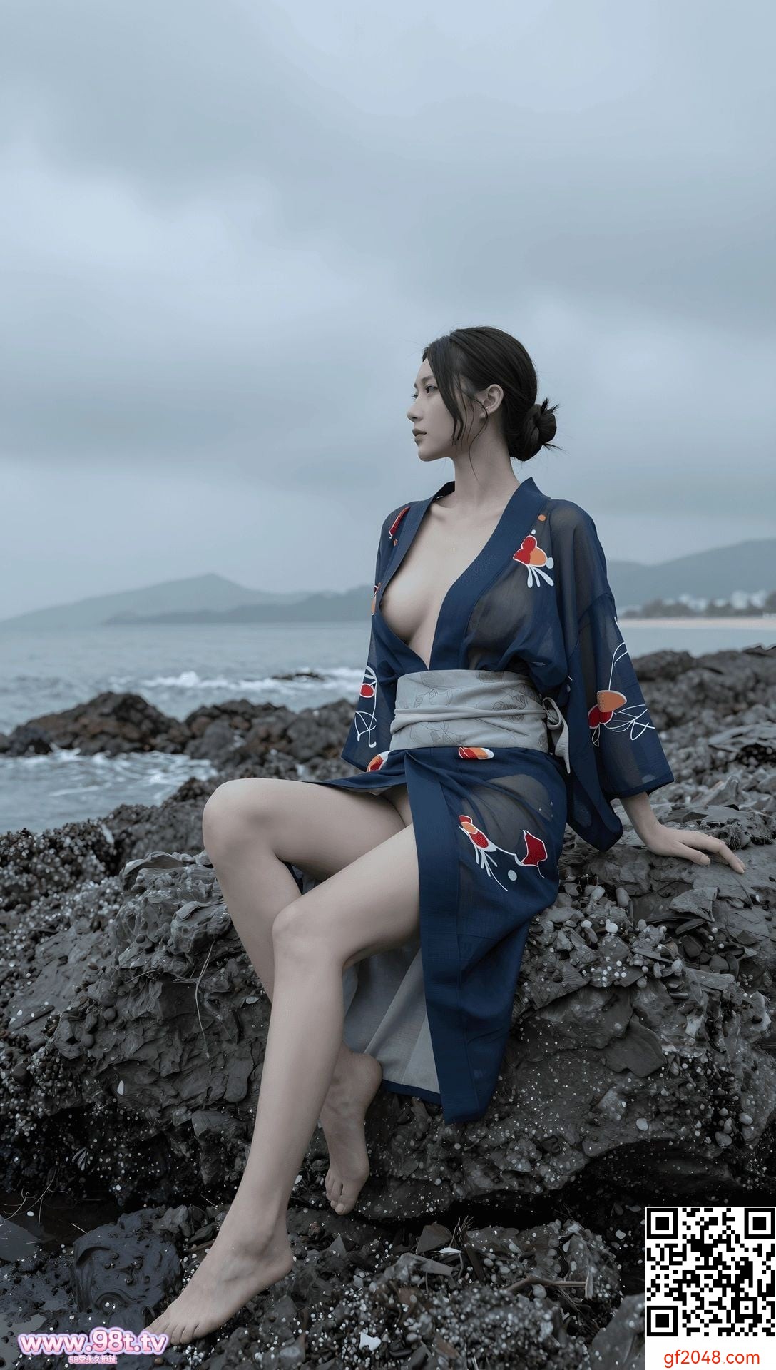 幻姬物语 - 雾湖孤伞，薄纱下美好的双乳[31P]