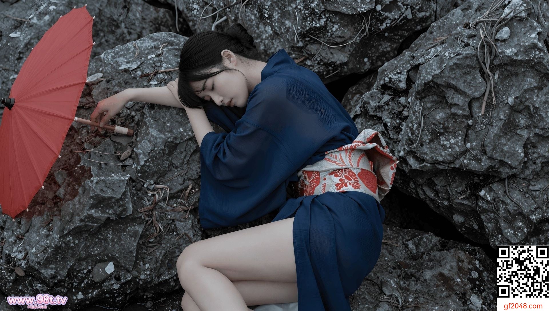 幻姬物语 - 雾湖孤伞，薄纱下美好的双乳[31P]